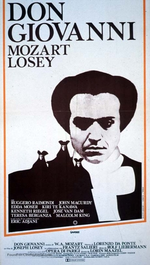 Don Giovanni - Italian Movie Poster
