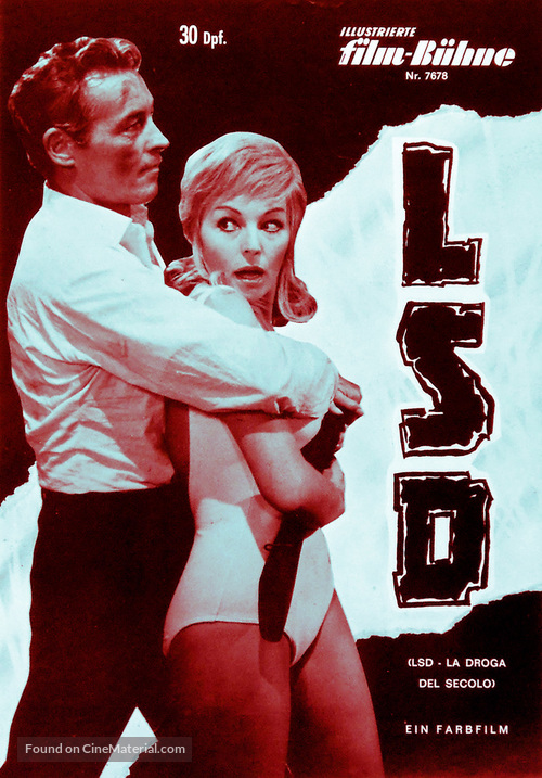 LSD - La droga del secolo - German poster