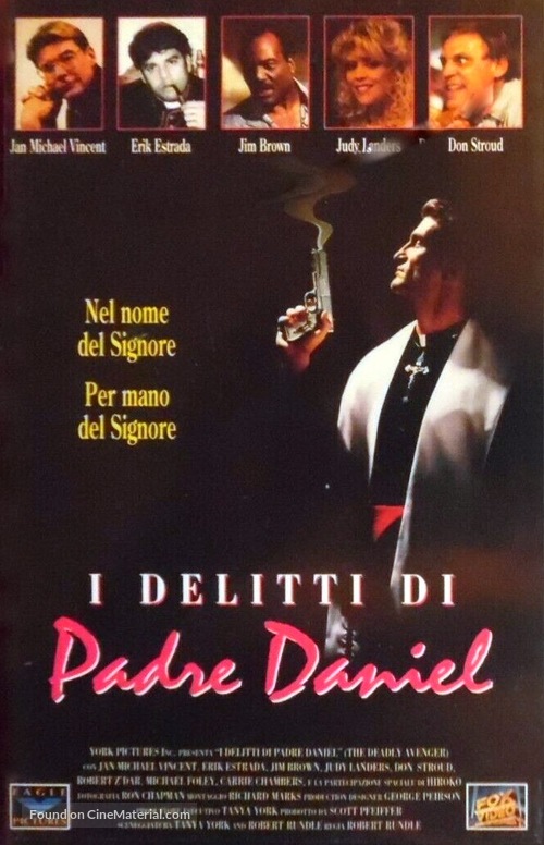 The Divine Enforcer - Italian Movie Cover