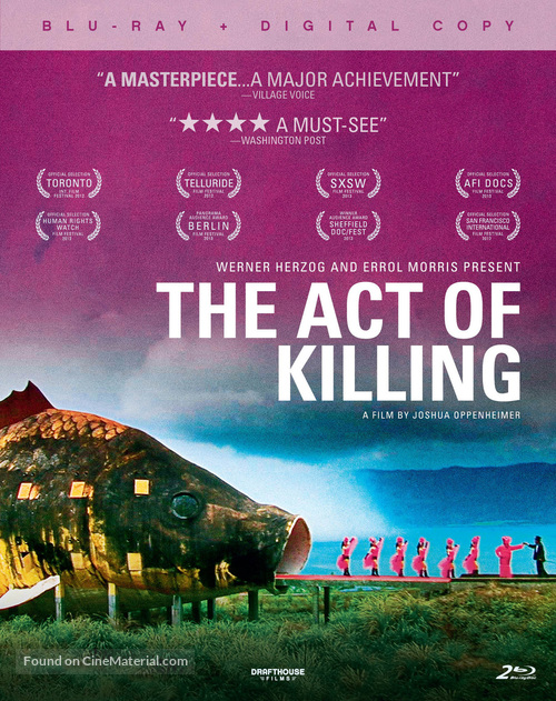 The Act of Killing - Blu-Ray movie cover