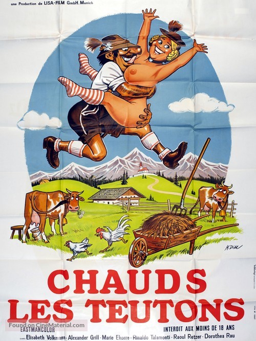 Geh, zieh dein Dirndl aus - French Movie Poster