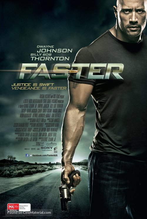 Faster - Australian Movie Poster