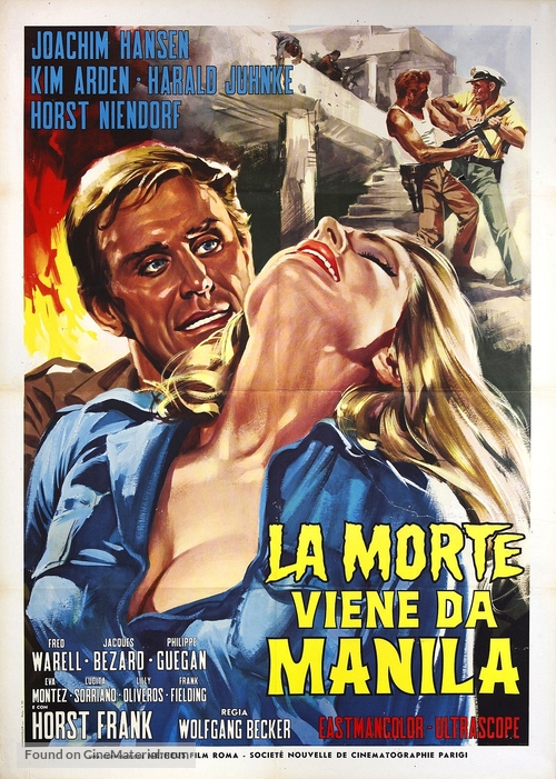 Die letzten Drei der Albatros - Italian Movie Poster