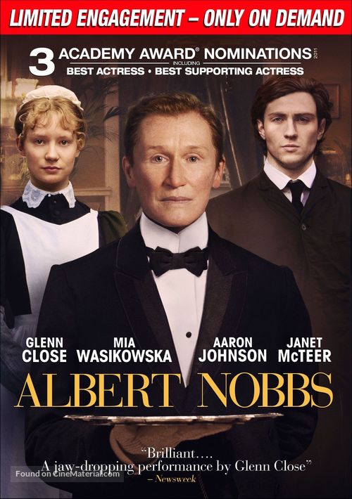 Albert Nobbs - DVD movie cover