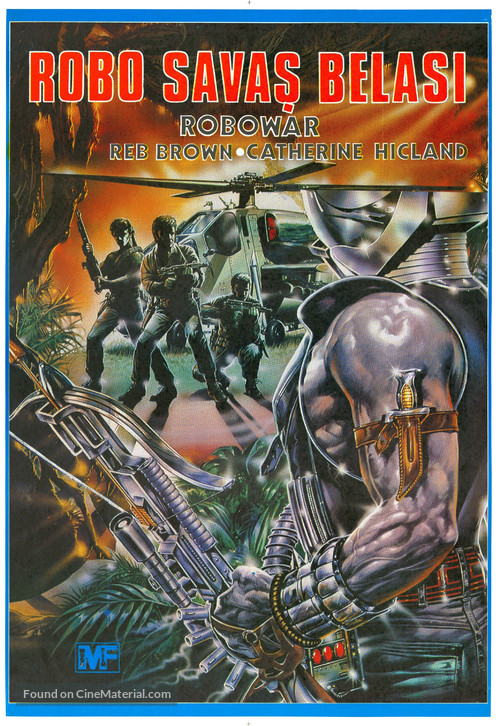 Robowar - Robot da guerra - Turkish Movie Cover