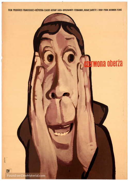 Auberge rouge, L&#039; - Polish Movie Poster