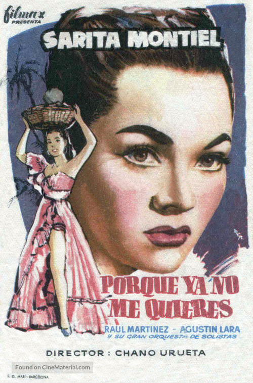 Por qu&eacute; ya no me quieres - Spanish Movie Poster