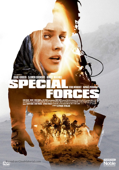 Forces sp&eacute;ciales - Swedish DVD movie cover