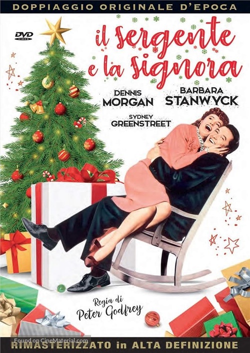 Christmas in Connecticut - Italian DVD movie cover