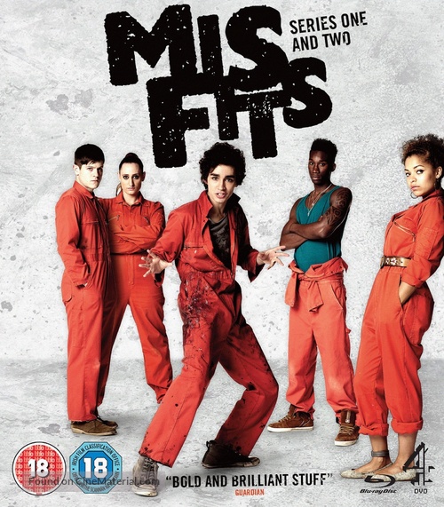 &quot;Misfits&quot; - British Blu-Ray movie cover