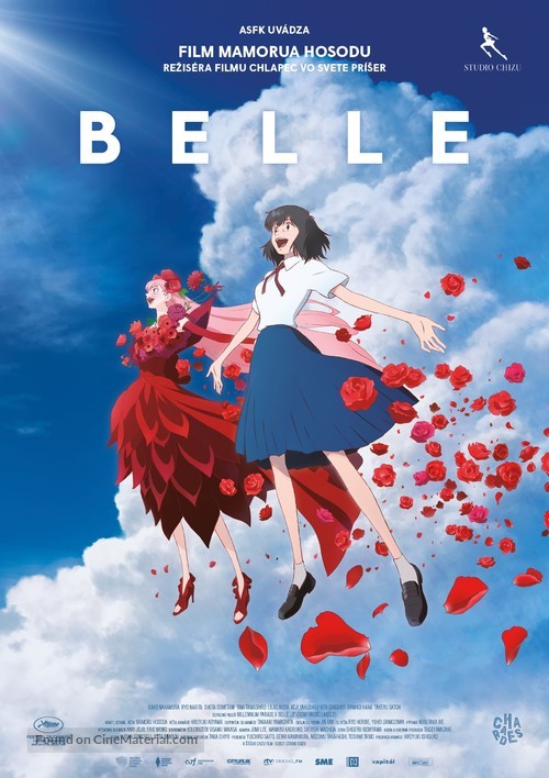 Belle: Ryu to Sobakasu no Hime - Slovak Movie Poster