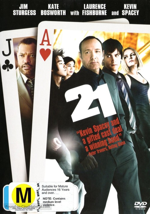 21 - New Zealand DVD movie cover