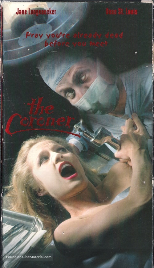 The Coroner - VHS movie cover