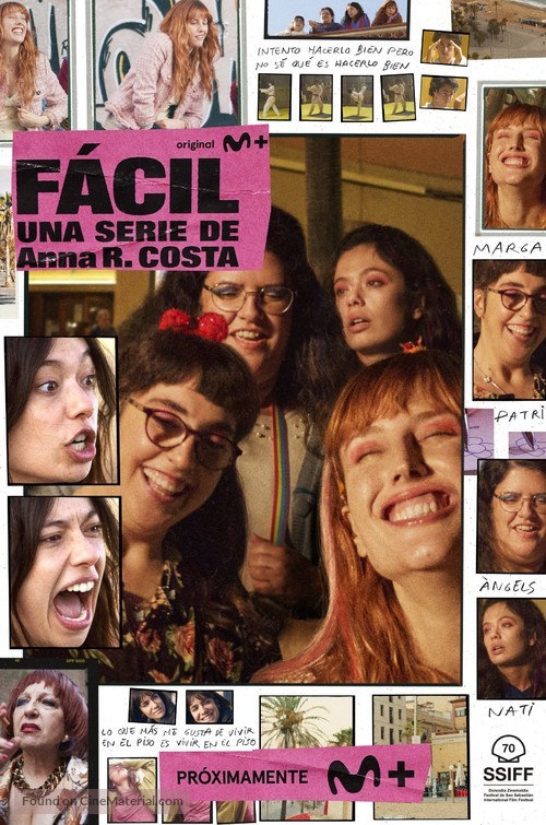 &quot;F&aacute;cil&quot; - Spanish Movie Poster