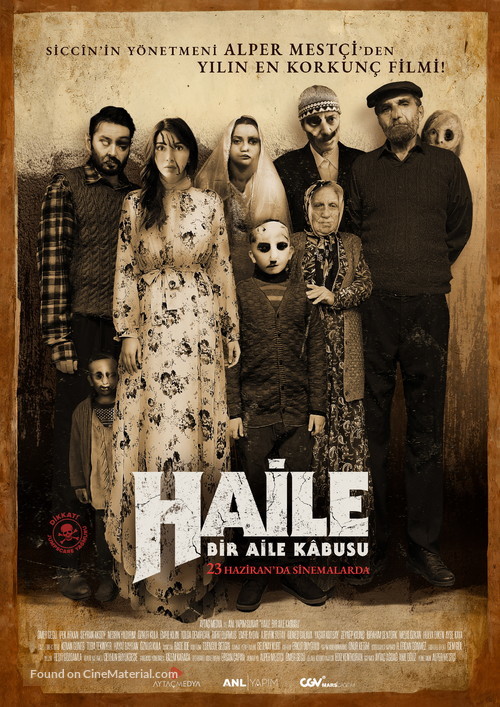 Haile: Bir Aile K&acirc;busu - Turkish Movie Poster