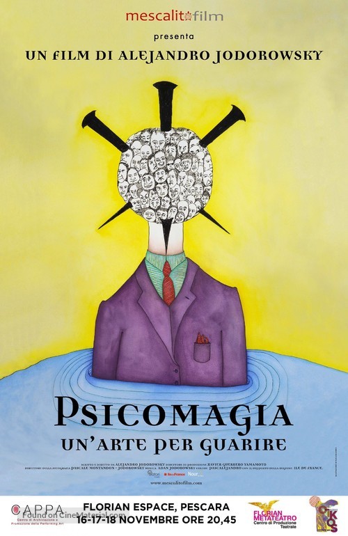 Psychomagie, un art pour gu&eacute;rir - Italian Movie Poster
