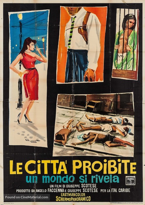 Le citt&agrave; proibite - Italian Movie Poster