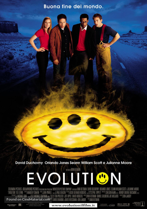 Evolution - Italian Movie Poster