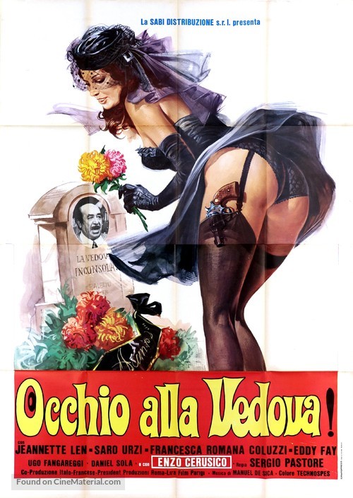 Occhio alla vedova! - Italian Movie Poster