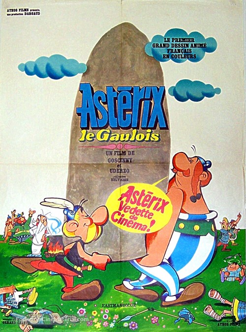 Ast&eacute;rix le Gaulois - French Movie Poster