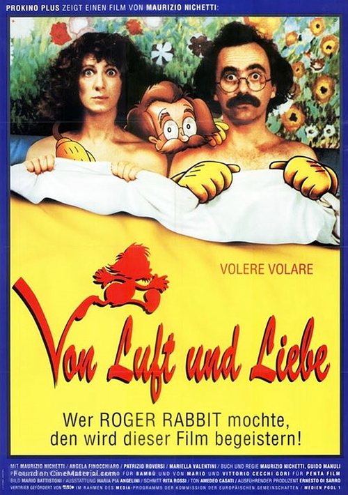 Volere volare - German Movie Poster