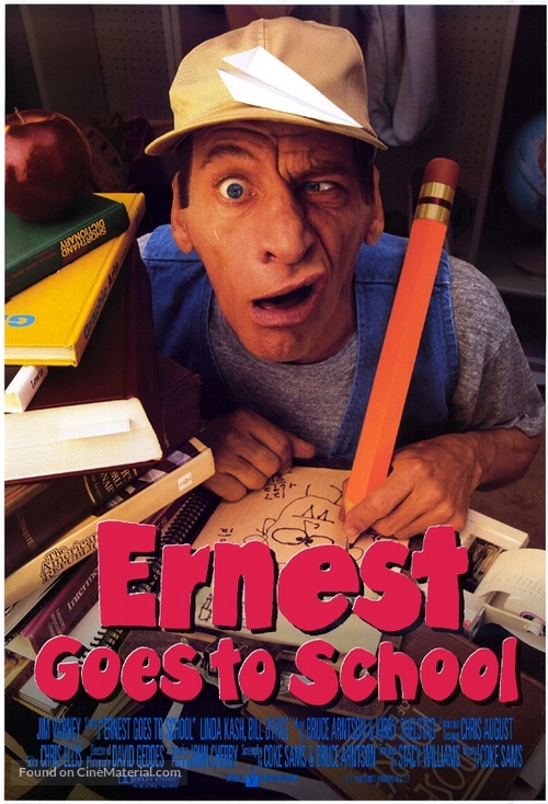 Ernest Goes to School - poster