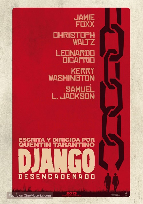 Django Unchained - Spanish Movie Poster