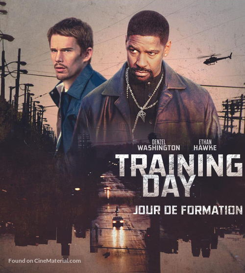 Training Day - Canadian Blu-Ray movie cover