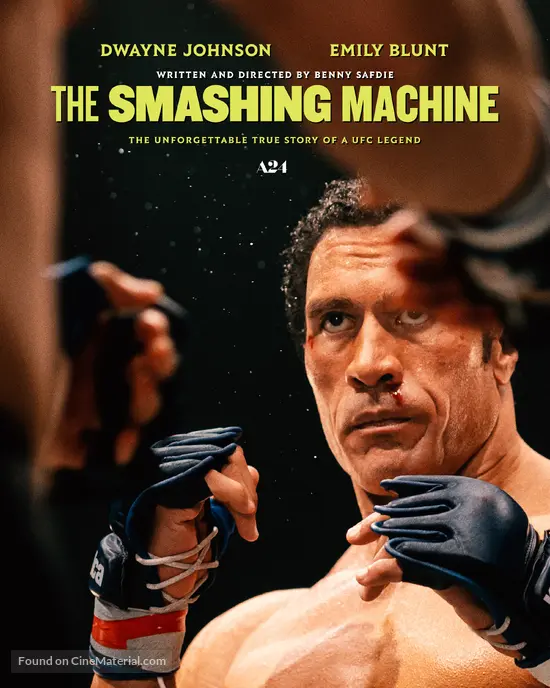 The Smashing Machine - Movie Poster