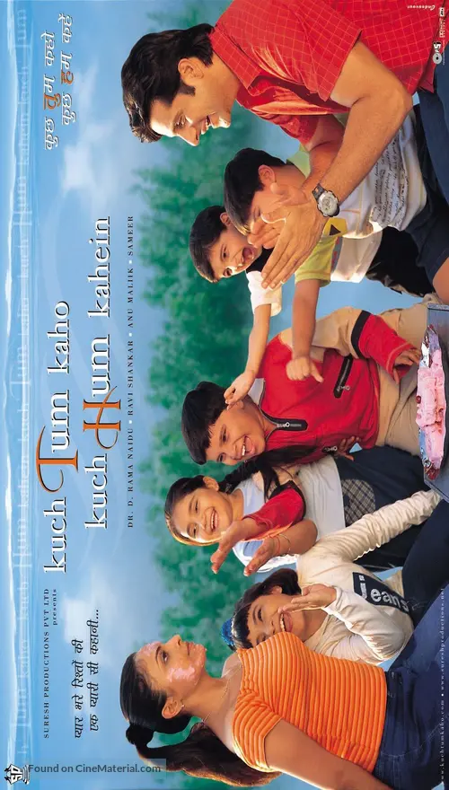 Kuch Tum Kaho Kuch Hum Kahein 2002 Indian Movie Poster