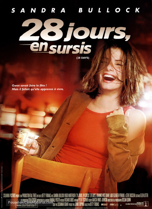 28 Days - French Movie Poster