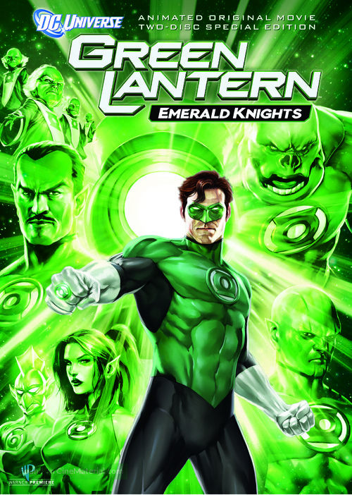 Green Lantern: Emerald Knights - Movie Cover