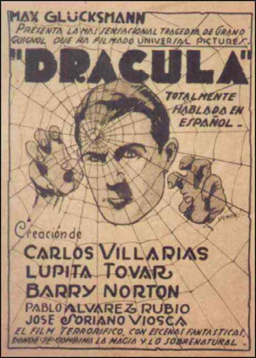 Dr&aacute;cula - Mexican Movie Poster