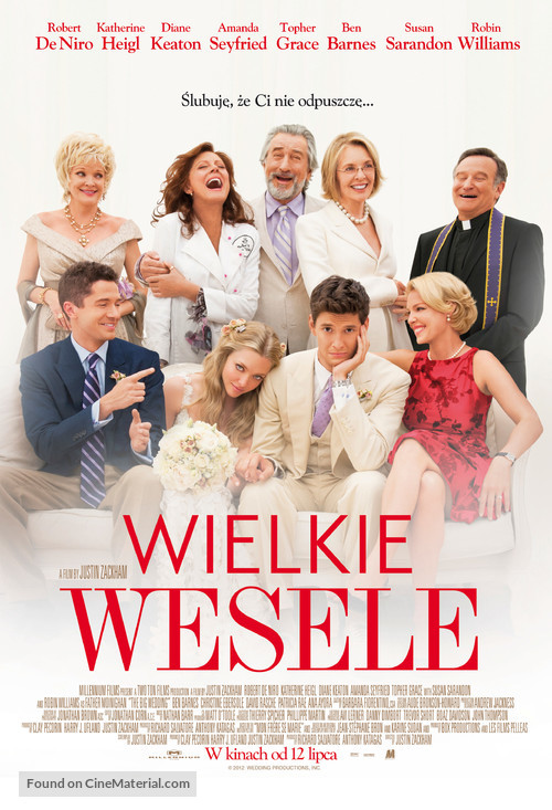 The Big Wedding - Polish Movie Poster
