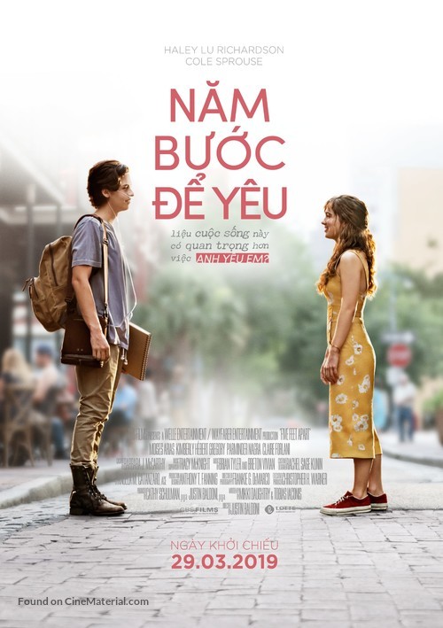 Five Feet Apart - Vietnamese Movie Poster