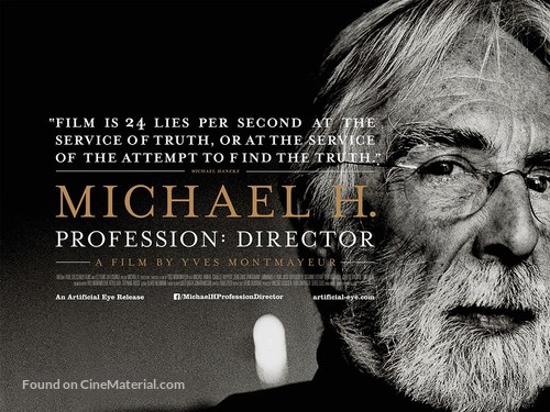 Michael Haneke - Portr&auml;t eines Film-Handwerkers - British Movie Poster