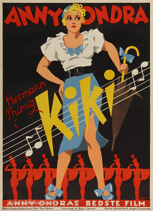 Kiki - Danish Movie Poster