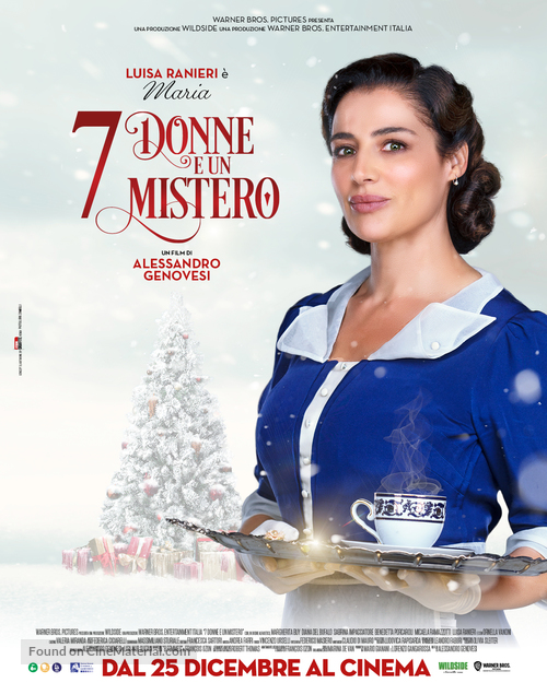 7 donne e un mistero - Italian Movie Poster