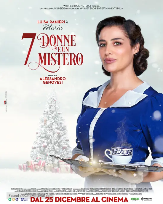 7 donne e un mistero (2021) Italian movie poster 7 donne e un mistero (2021) Italian movie poster
