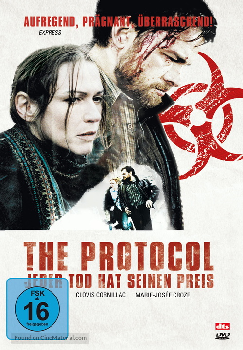 Le nouveau protocole - German DVD movie cover