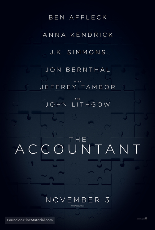 The Accountant - Thai Movie Poster