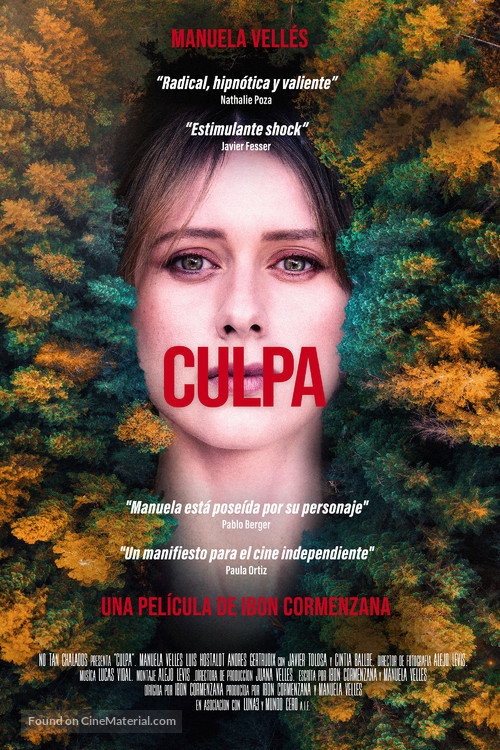 Culpa - Spanish Movie Poster