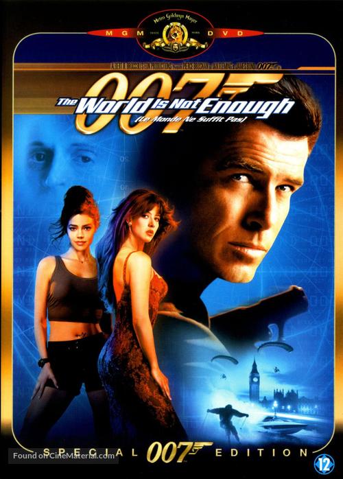 The World Is Not Enough - Dutch DVD movie cover