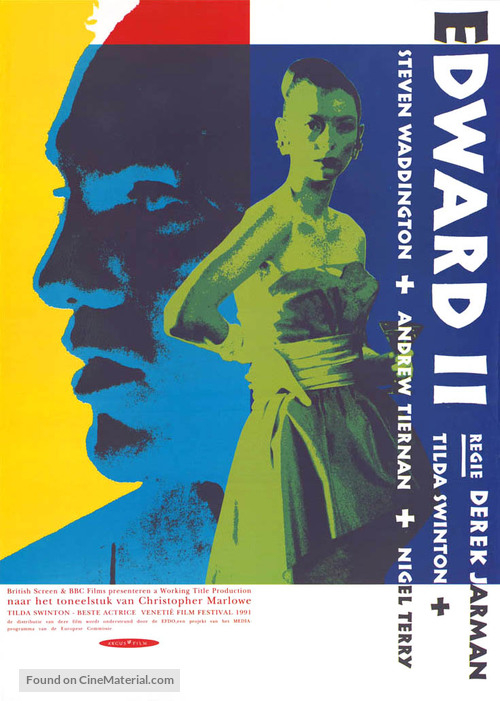 Edward II - Dutch Movie Poster