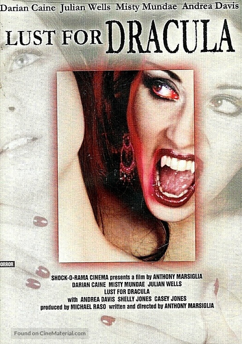 Lust for Dracula - DVD movie cover