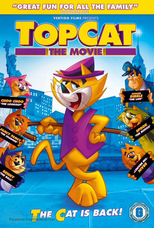 Don gato y su pandilla - British DVD movie cover