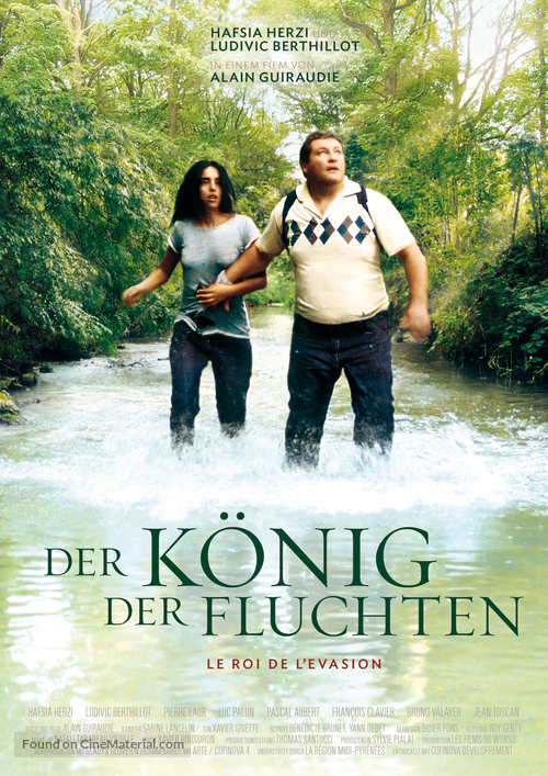 Le roi de l&#039;&eacute;vasion - German Movie Poster