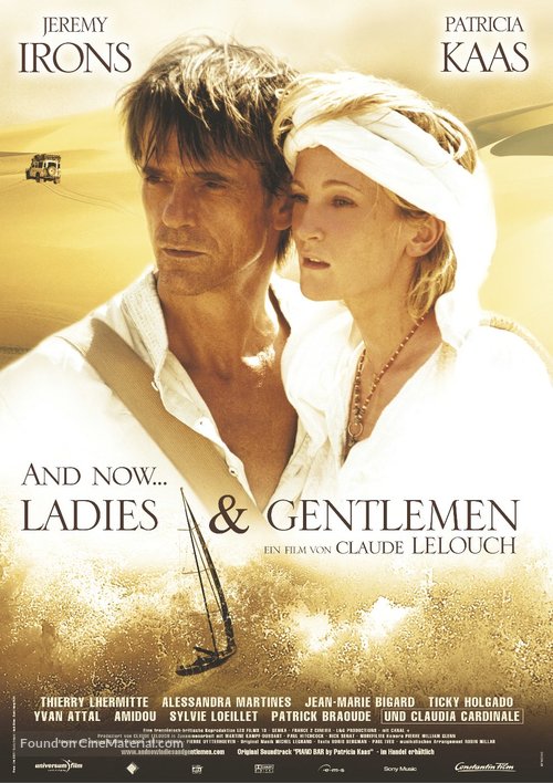 And Now... Ladies and Gentlemen... - German Movie Poster