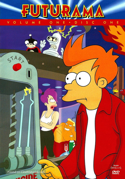 &quot;Futurama&quot; - DVD movie cover