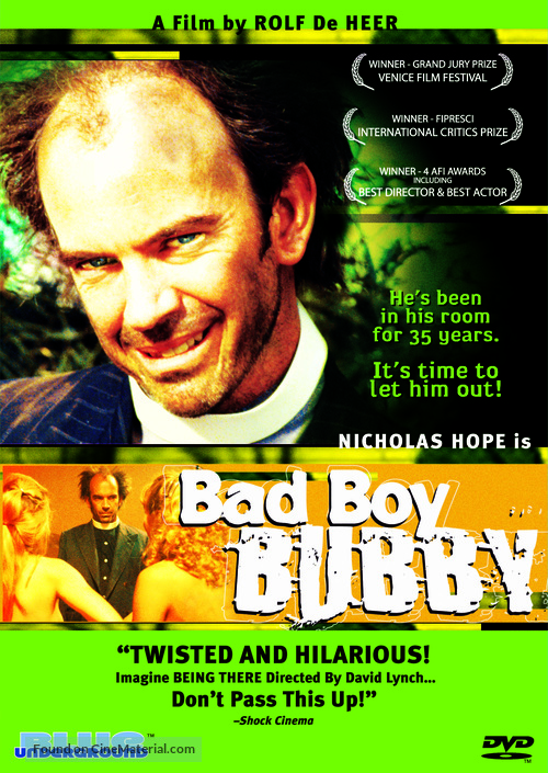 Bad Boy Bubby - DVD movie cover